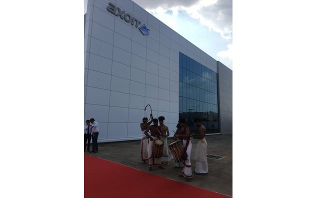 Inauguration de l'usine Axon à Bengaluru